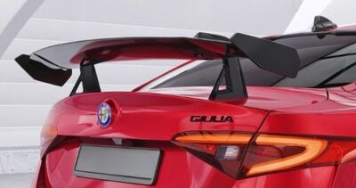 AILERON DE COFFRE A COL DE CYGNE ALFA ROMEO GIULIA (Y COMPRIS QUADRIFOGLIO) "CS STYLE" (2017+)