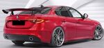 AILERON DE COFFRE A COL DE CYGNE ALFA ROMEO GIULIA (Y COMPRIS QUADRIFOGLIO) "CS STYLE" (2017+)