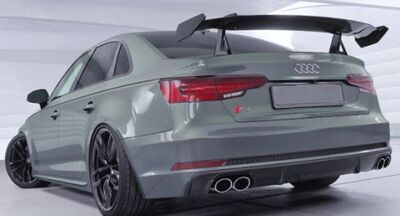 AILERON DE COFFRE A COL DE CYGNE AUDI A4/S4 B9 BERLINE "CS STYLE" (2015/2023)