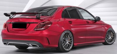 AILERON DE COFFRE A COL DE CYGNE MERCEDES CLASSE C W205 BERLINE "CS STYLE" (2014/2023)