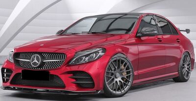 AILERON DE COFFRE A COL DE CYGNE MERCEDES CLASSE C W205 BERLINE "CS STYLE" (2014/2023)