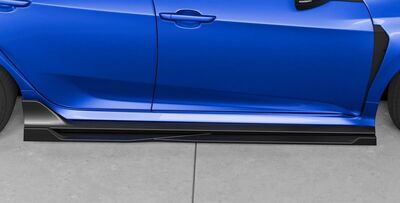 JEU DE BAS DE CAISSE (RAJOUTS EN ABS) HONDA CIVIC X FK8 TYPE R "CUP" CS STYLE (2017/2021)