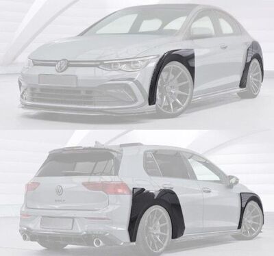 ELARGISSEURS D'AILES AVANT ET ARRIERES VW GOLF VIII (2020+)