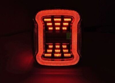 FEUX A LEDS JEEP WRANGLER YJ 91-96 / TJ 96-06 "FULL LEDS DTS" DYNAMIC TURN SIGNAL (1991/2006)