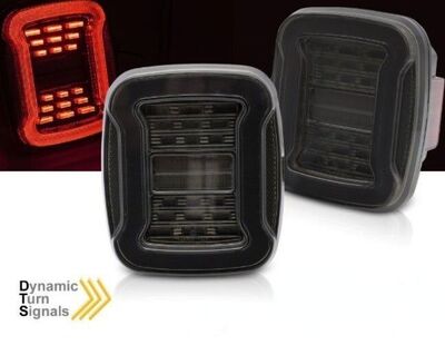 FEUX A LEDS JEEP WRANGLER YJ 91-96 / TJ 96-06 "FULL LEDS DTS" DYNAMIC TURN SIGNAL (1991/2006)