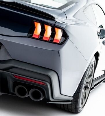 SPLITTERS DE PARE CHOC ARRIERE FORD MUSTANG MK7 DARK HORSE PHASE 1 "CNC" (2023+)