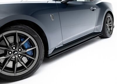 JEU DE BAS DE CAISSE (RAJOUTS EN ABS) FORD MUSTANG MK7 GT OU DARK HORSE PHASE 1  "CNC" (2023+)