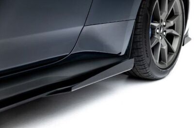 JEU DE BAS DE CAISSE (RAJOUTS EN ABS) FORD MUSTANG MK7 GT OU DARK HORSE PHASE 1 "CNC CUPRACING" (2023+)