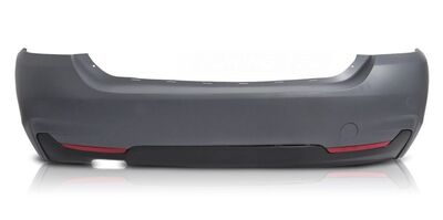 PARE CHOC ARRIÈRE COMPLET BMW SERIE 4 F32/F33/F36 LOOK M DUAL -DOUBLE SORTIE RONDE A GAUCHE- (2013/2019)