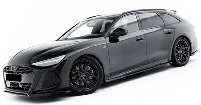 JEU DE BAS DE CAISSE (RAJOUTS EN ABS) AUDI A6 C9 SLINE BERLINE OU AVANT VERSION 1 (2024+)