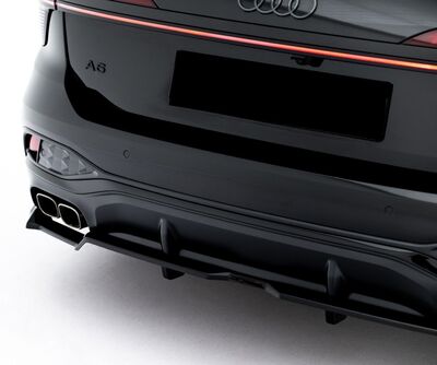 LAME DE PARE CHOC ARRIERE AUDI A6 C9 S LINE BERLINE OU AVANT PHASE 1 "DTM LOOK" V1 (2024+)