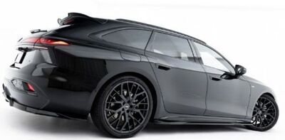 LAME DE PARE CHOC ARRIERE AUDI A6 C9 S LINE BERLINE OU AVANT PHASE 1 "DTM LOOK" V1 (2024+)