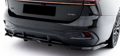 LAME DE PARE CHOC ARRIERE AUDI A6 C9 S LINE BERLINE OU AVANT PHASE 1 "DTM LOOK" V1 (2024+)