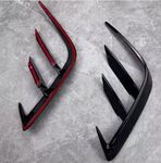 SPLITTERS LATERAUX "KNIFE" DE PARE CHOC ARRIERE AUDI A3 8Y STANDARD,S LINE/S3 OU RS3 PHASE 2 (2024+)