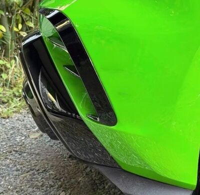 SPLITTERS LATERAUX "KNIFE" DE PARE CHOC ARRIERE AUDI A3 8Y STANDARD,S LINE/S3 OU RS3 PHASE 2 (2024+)