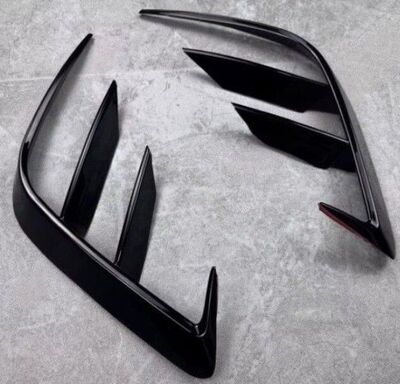 SPLITTERS LATERAUX "KNIFE" DE PARE CHOC ARRIERE AUDI A3 8Y STANDARD,S LINE/S3 OU RS3 PHASE 2 (2024+)