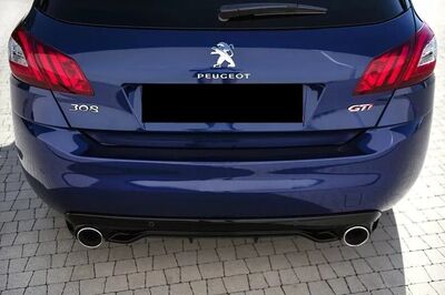 DIFFUSEUR ARRIERE PEUGEOT 308 II PHASE 1 5 PORTES LOOK GTI (2013/06-2017)