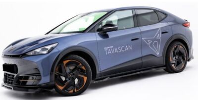 LAME DE PARE CHOC AVANT CUPRA TAVASCAN PHASE 1 (2024+)