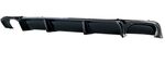 DIFFUSEUR ARRIERE LOOK MP BMW SERIE 5 E39 PACK M PIANO BLACK (1997/2003)
