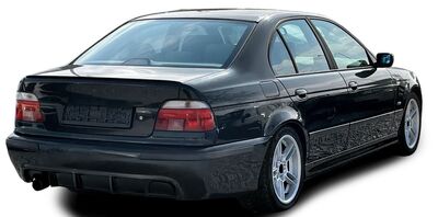 DIFFUSEUR ARRIERE LOOK MP BMW SERIE 5 E39 PACK M PIANO BLACK (1997/2003)