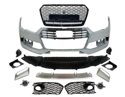 PARE CHOC AVANT AUDI A7 4G PHASE 2 (FACELIFT) LOOK RS7 (10-2014/2018)