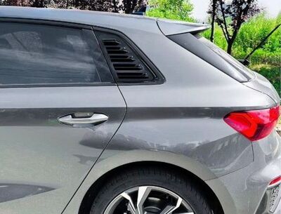PRISES D'AIR DE VITRES ARRIERES TYPE "LOUVERS"  AUDI A3 8Y SPORTBACK V2 (2020+)