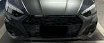 CONTOUR DE CALANDRE GLOSS BLACK OU CARBONE LOOK AUDI A5 B9 (Standard,S LINE ou S5) PHASE 2 (2020/2024)