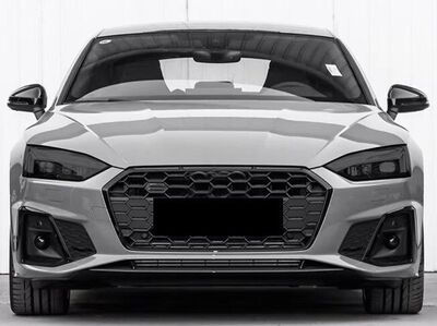CONTOUR DE CALANDRE GLOSS BLACK OU CARBONE LOOK AUDI A5 B9 (Standard,S LINE ou S5) PHASE 2 (2020/2024)