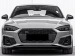 CONTOUR DE CALANDRE GLOSS BLACK OU CARBONE LOOK AUDI A5 B9 (Standard,S LINE ou S5) PHASE 2 (2020/2024)