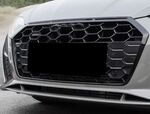 CONTOUR DE CALANDRE GLOSS BLACK OU CARBONE LOOK AUDI A5 B9 (Standard,S LINE ou S5) PHASE 2 (2020/2024)