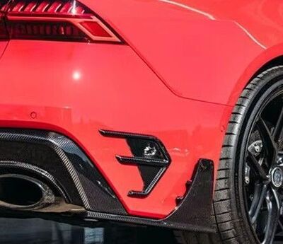 SPLITTERS LATERAUX DE PARE CHOC ARRIERE EN CARBONE AUDI RS6 C8 (2019/2023) AUDI RS7 C8 (2019/2023)