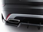LAME DE PARE CHOC ARRIERE RANGE ROVER VELAR R DYNAMIC "DTM LOOK" VERSION 3 (2017/2023)