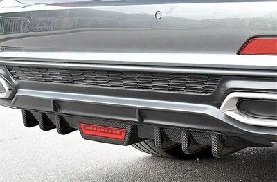 SPLITTER CENTRAL DE PARE CHOC ARRIERE AUDI A6 C8 S LINE OU S6 4K/C8 (2019/2023)