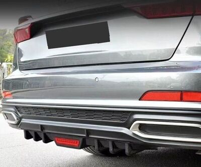 SPLITTER CENTRAL DE PARE CHOC ARRIERE AUDI A6 C8 S LINE OU S6 4K/C8 (2019/2023)