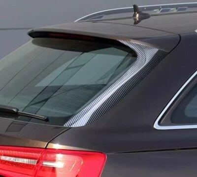 MONTANTS DE CUSTODES ARRIERES PIANO BLACK AUDI A6 AVANT C7/4G QUATTRO (2012/2019)