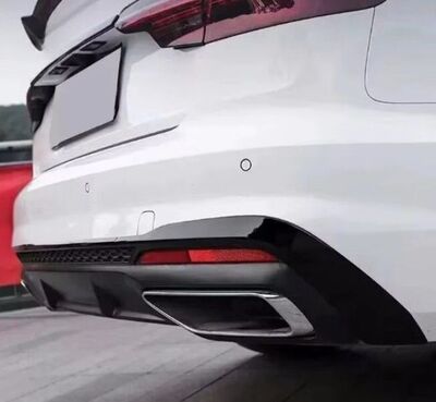 ENJOLIVEURS DE CONTOURS DE DIFFUSEUR ARRIERE AUDI A4 B9 S LINE OU S4 PHASE 2 (05-2019/2024)