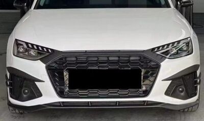 SPLITTERS LATERAUX "KNIFE" DE PARE CHOC AVANT AUDI A4 B9 S LINE OU S4 PHASE 2 (05-2019/2024)