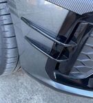 SPLITTERS LATERAUX "KNIFE" DE PARE CHOC AVANT AUDI A4 B9 S LINE OU S4 PHASE 2 (05-2019/2024)