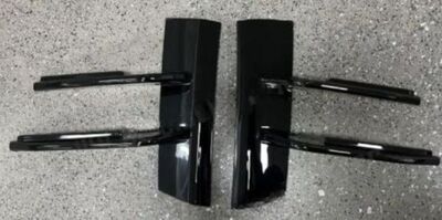 SPLITTERS LATERAUX "KNIFE" DE PARE CHOC AVANT AUDI A4 B9 S LINE OU S4 PHASE 2 (05-2019/2024)