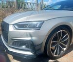 SPLITTERS "WINGLETS" DE PARE CHOC AVANT EN CARBONE AUDI A5 S line OU S5 COUPE B9 F5 PHASE 1 (2016/11-2019)