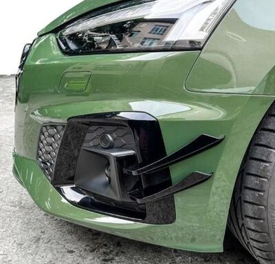 SPLITTERS "CANARDS" DE PARE CHOC AVANT AUDI S5 B9 PHASE 2 (2019/2023)