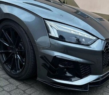 SPLITTERS "CANARDS" DE PARE CHOC AVANT AUDI S5 B9 PHASE 2 (2019/2023)