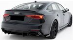 SPLITTERS DE PARE CHOC ARRIERE AUDI RS5 B9 COUPE OU SPORTBACK PHASE 1 "CUP RACING" (2017/2019)