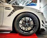 JEU D'AILES AVANT BMW M3 E92 FIBRE/PRISE D'AIR CARBONE (2016/2020)