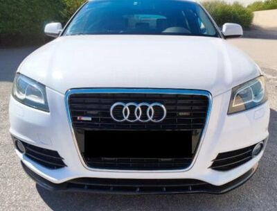 LAME DE PARE CHOC AVANT AUDI A3 8P 3 PORTES OU SPORTBACK S LINE FACELIFT "MTD DESIGN" (05-2008/2012)