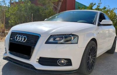 LAME DE PARE CHOC AVANT AUDI A3 8P 3 PORTES OU SPORTBACK S LINE FACELIFT "MTD DESIGN" (05-2008/2012)