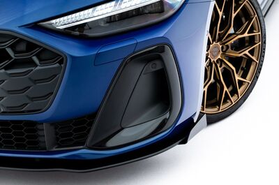 LAME DE PARE CHOC AVANT DTM LOOK "CNC CUPWINGS" AUDI A5 III B10 S LINE OU S5 III B10 PHASE 1 (2025+)