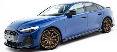 JEU DE BAS DE CAISSE (RAJOUTS EN ABS) AUDI A5 III B10 S LINE OU S5 III B10 "CNC" 4 WINGS (2025+)