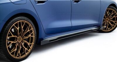 JEU DE BAS DE CAISSE (RAJOUTS EN ABS) AUDI A5 III B10 S LINE OU S5 III B10 "CNC" 4 WINGS (2025+)