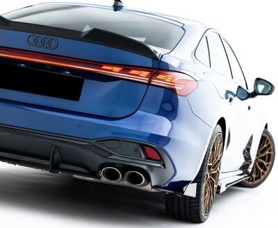 SPLITTERS DE PARE CHOC ARRIERE AUDI S5 III B10 (BERLINE OU AVANT) "CUP RACING" (2025+)